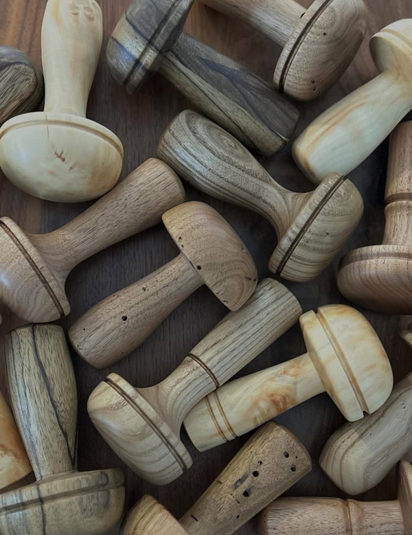 Mending Mushrooms - Handmade